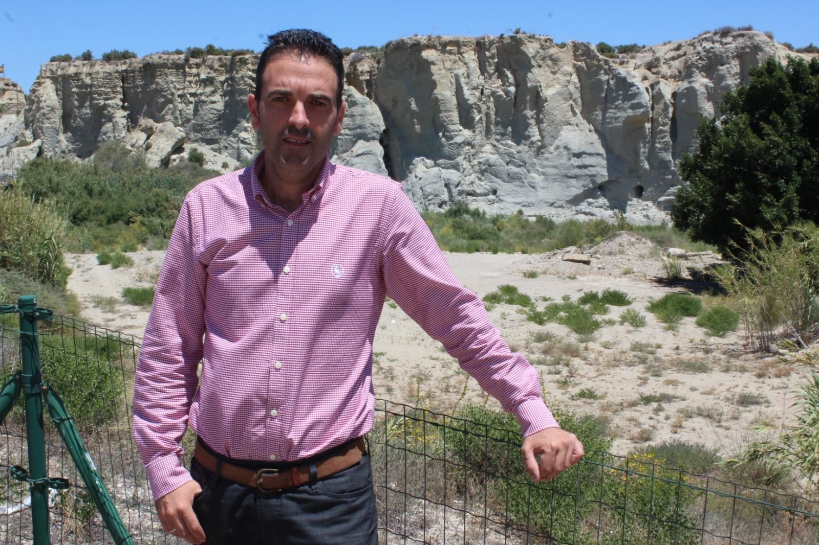 Pedro Ridao, alcalde de Antas.