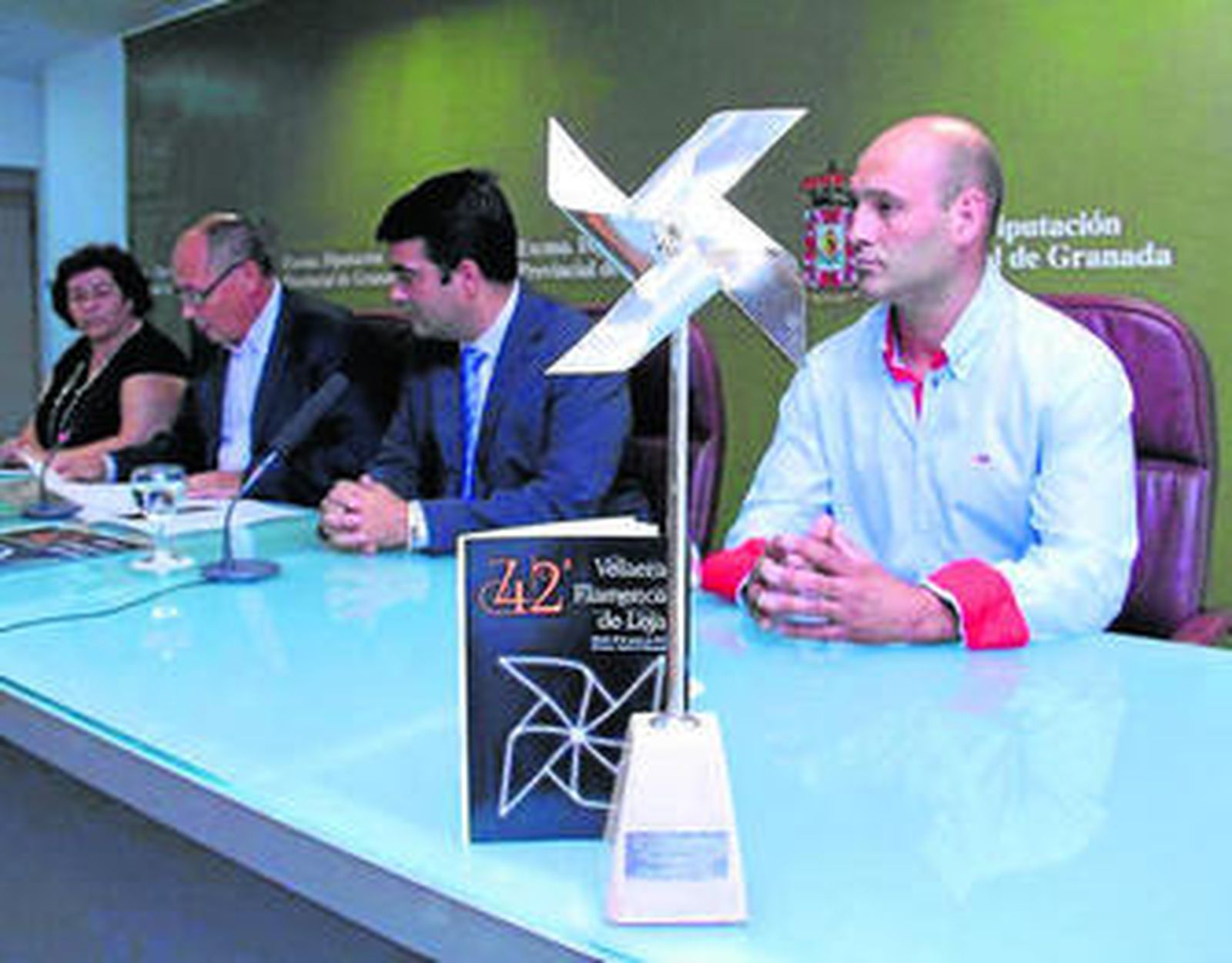 Jesús León Márquez, vencedor de la 40 Volaera  Flamenca de Loja.