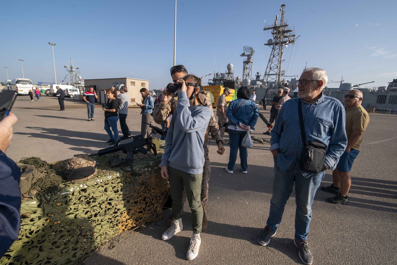Un día de puertas abiertas en la Base de Rota