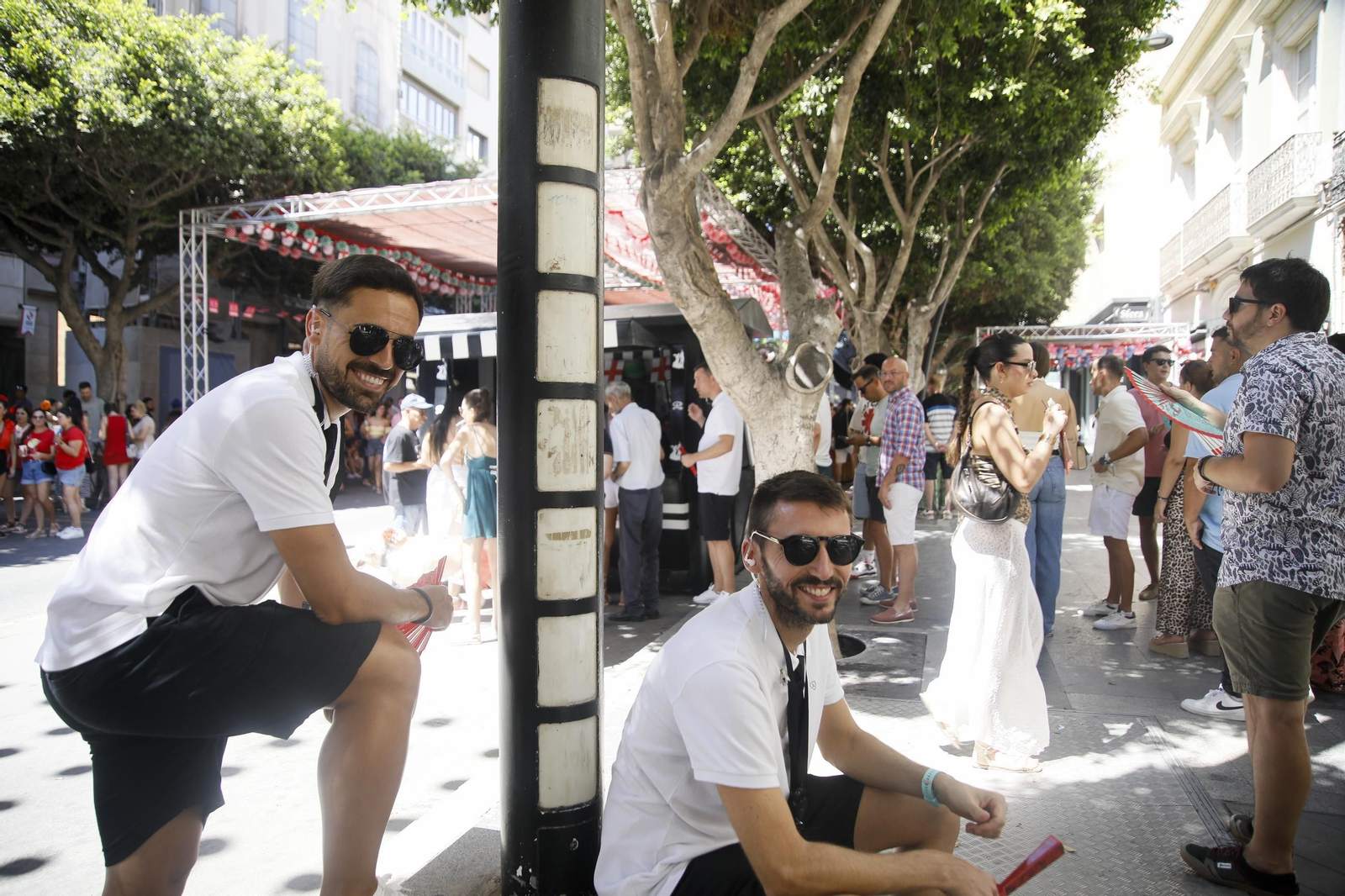 Imágenes del primer día de la feria de Almería