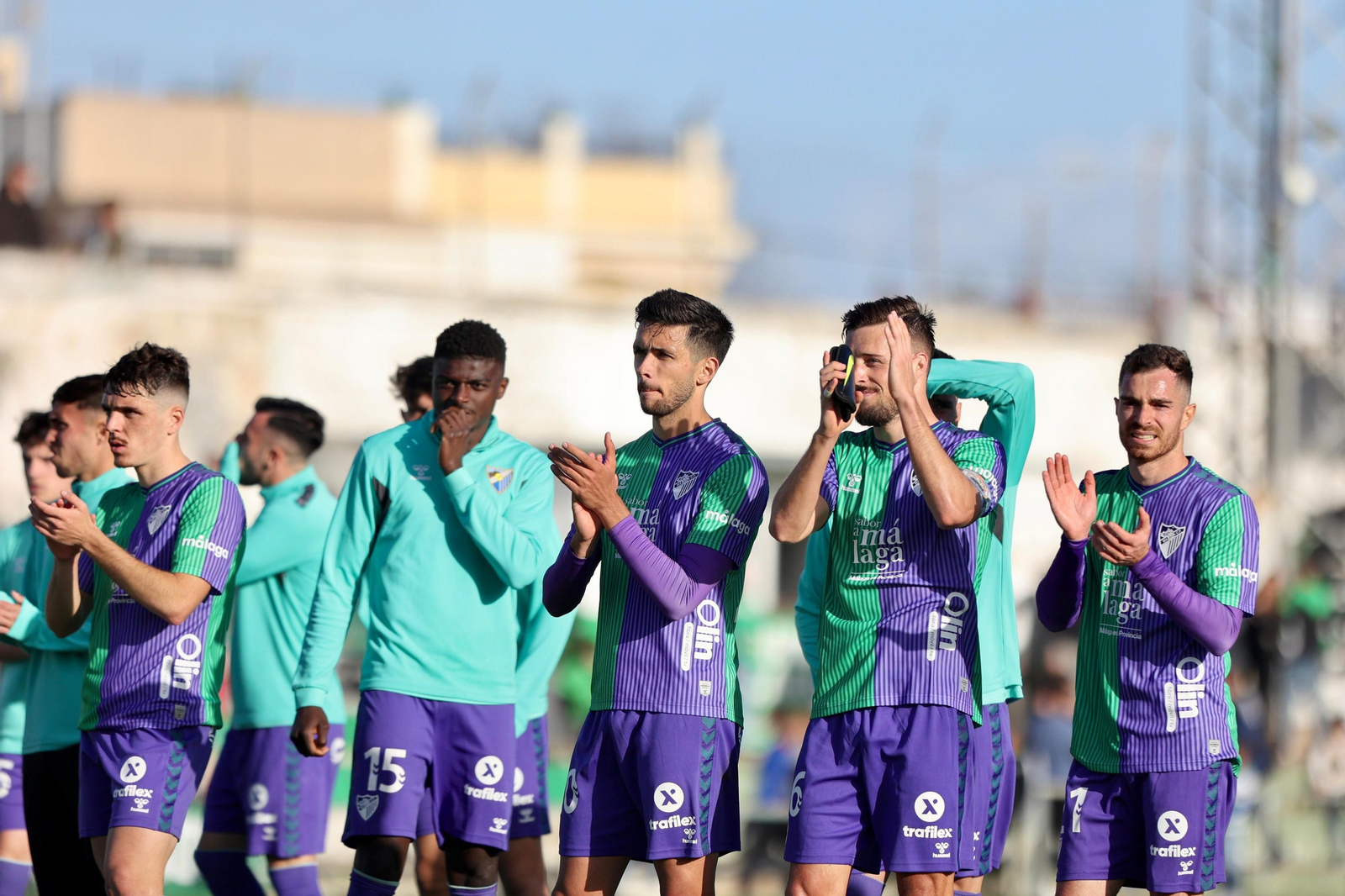 El Sanluqueño - Málaga CF, en fotos