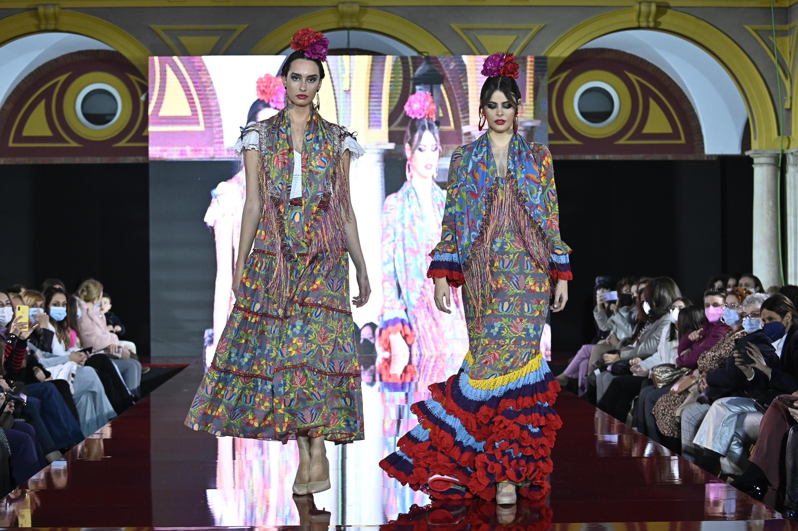 El desfile de Pol Núñez en Pasarela Huelva Flamenca 2022, todas las fotos