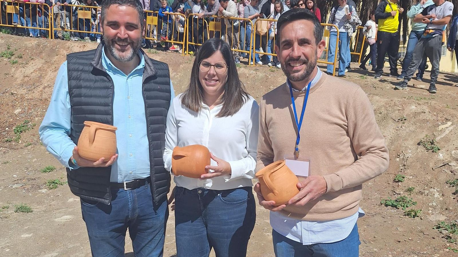 Delegado de Cultura, diputada de Cultura y alcalde de Sorbas han participado en el evento.
