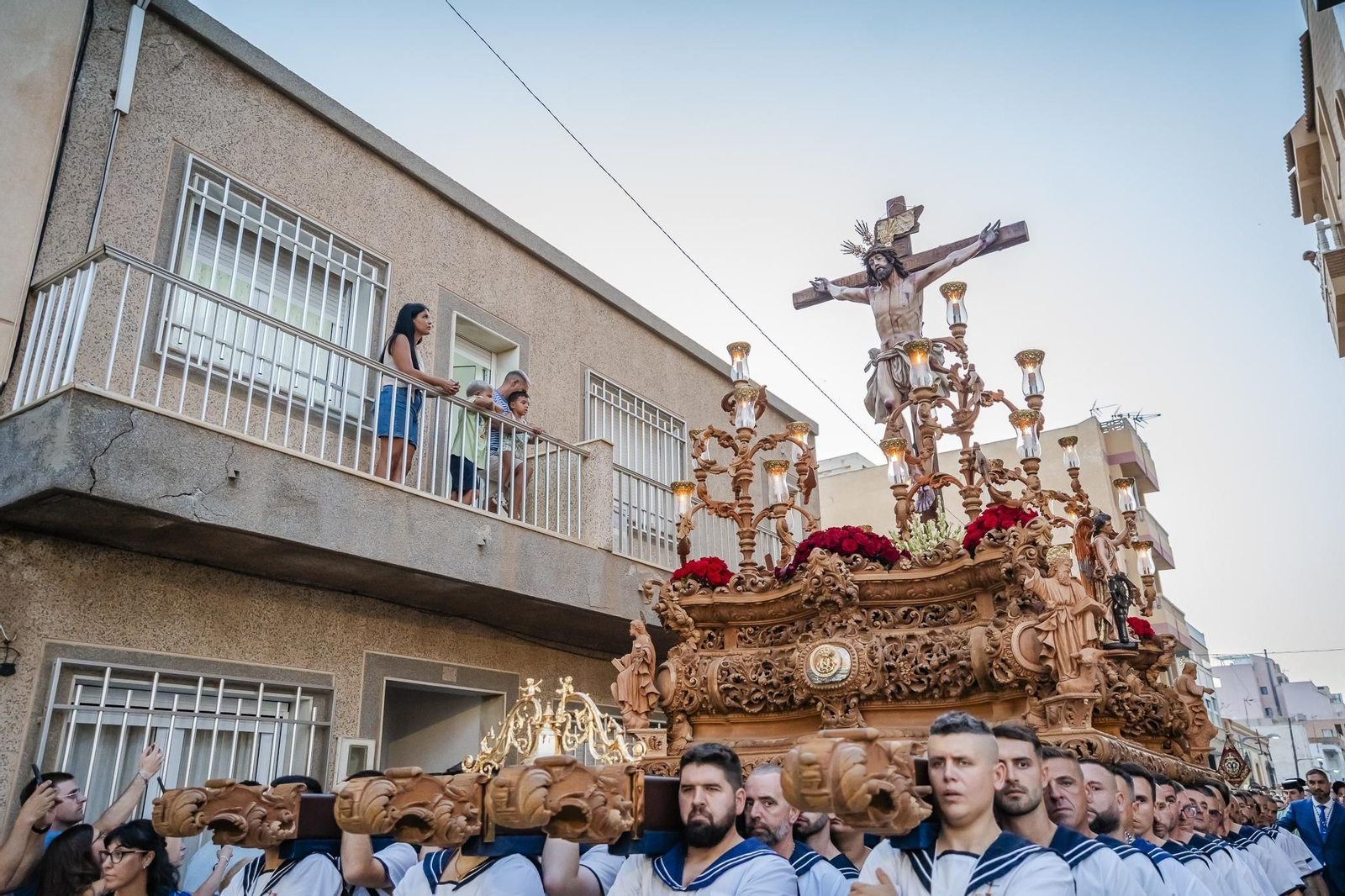 Procesión del Cristo del Mar.