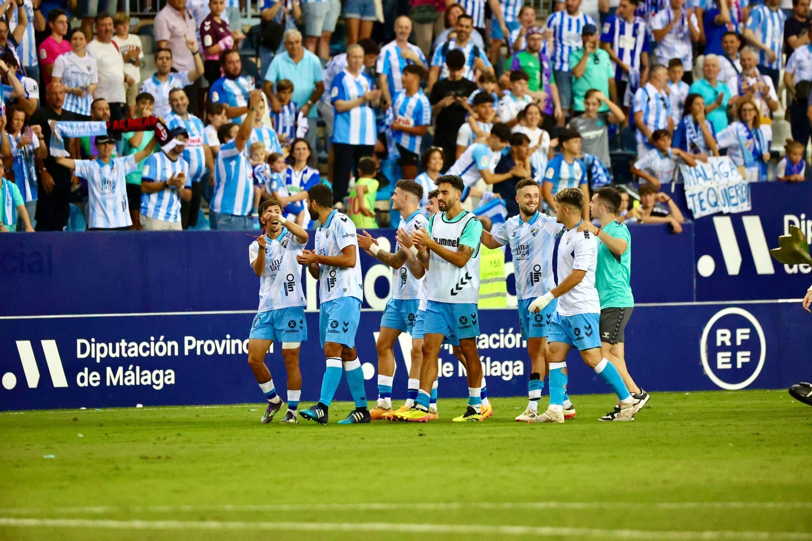 El Málaga CF-Nàstic, en fotos