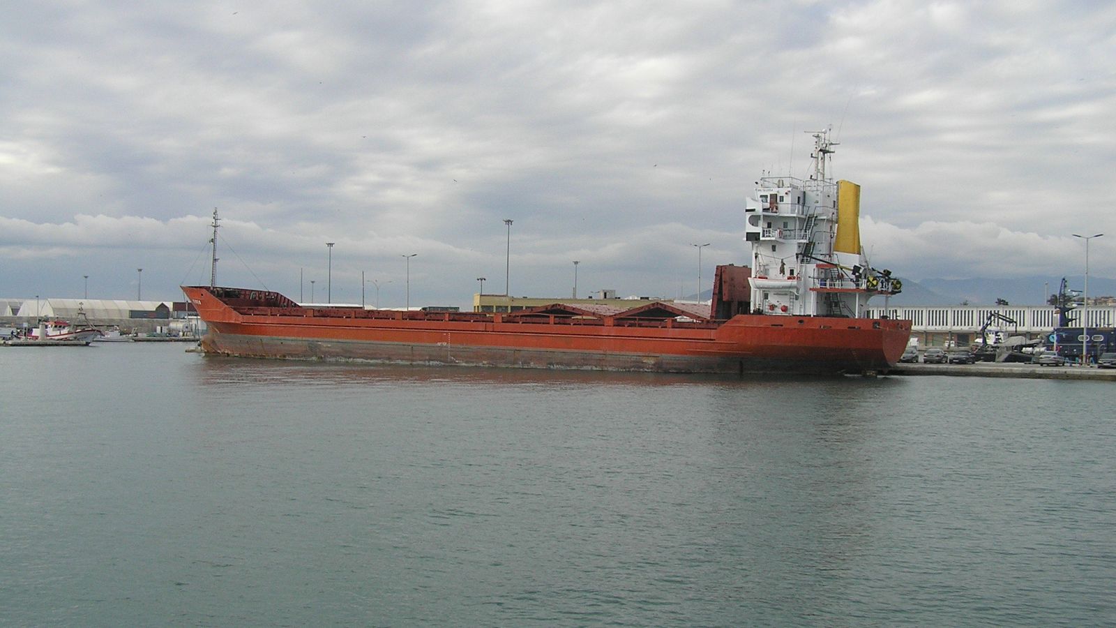 El 'Eider' el pasado 8 de febrero, conocido como barco de la droga.