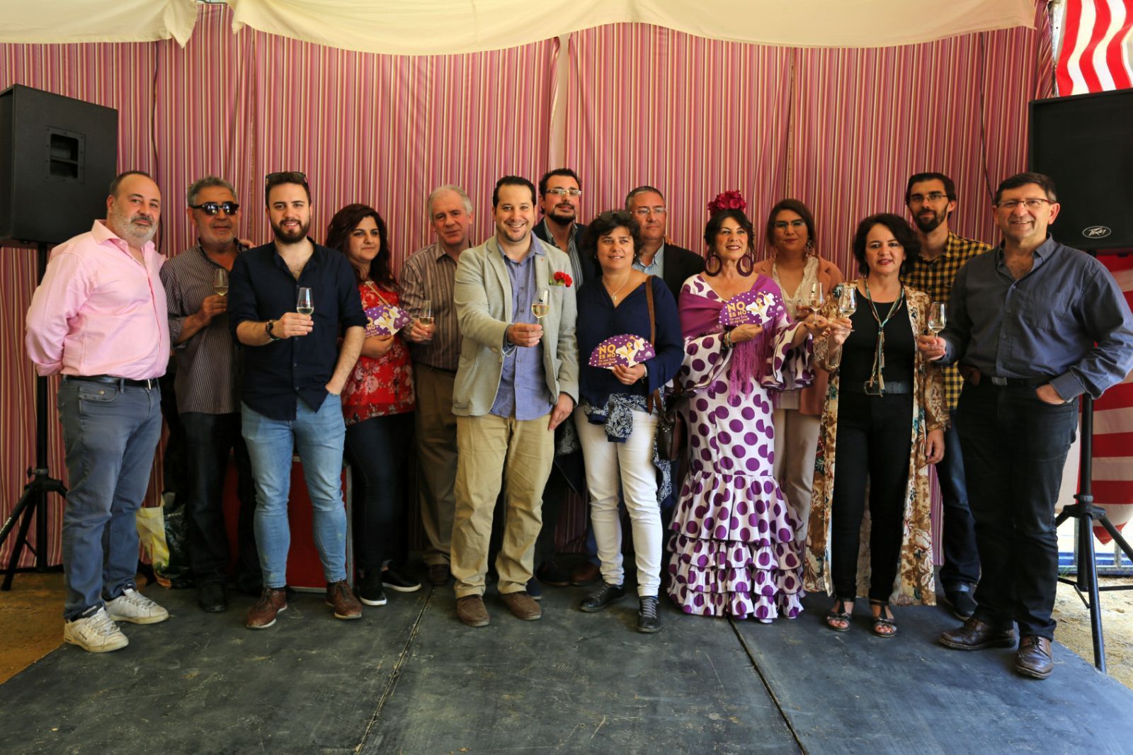 Convivencia con compañeros de Sanlúcar en Izquierda Unida