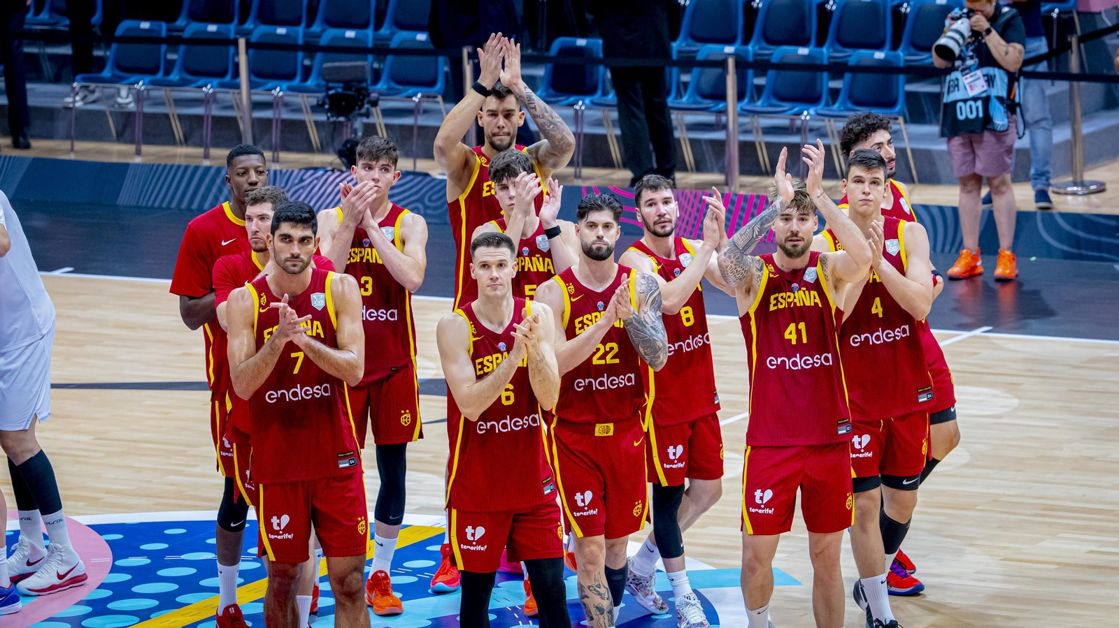 Las fotos del Georgia - España de baloncesto