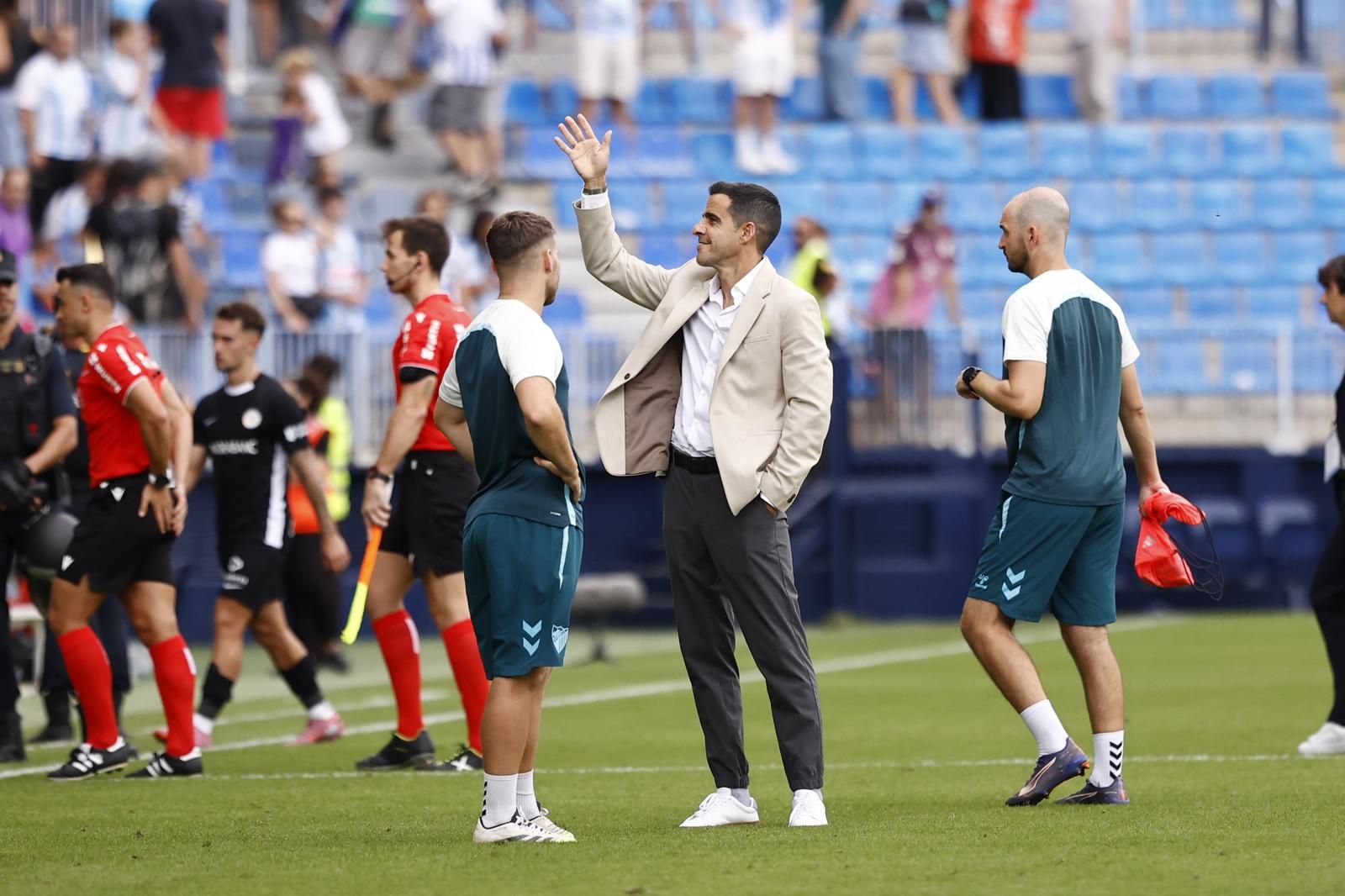 Las fotos del Málaga - Andorra