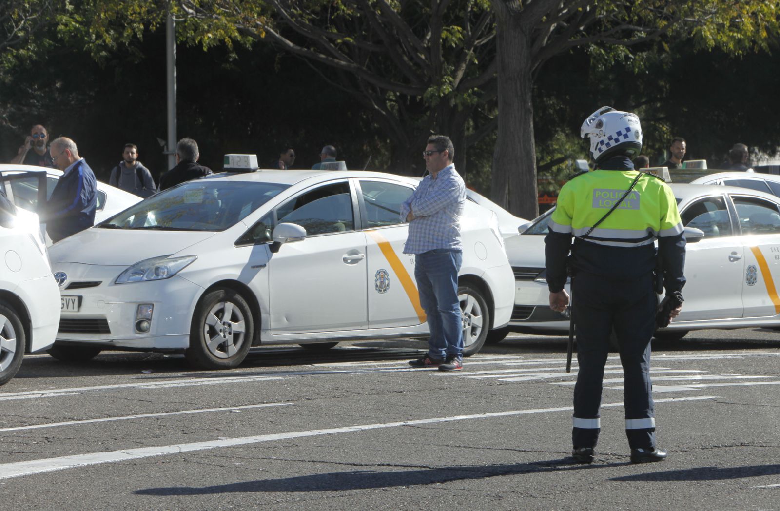 Mapa de la conflictividad del taxi