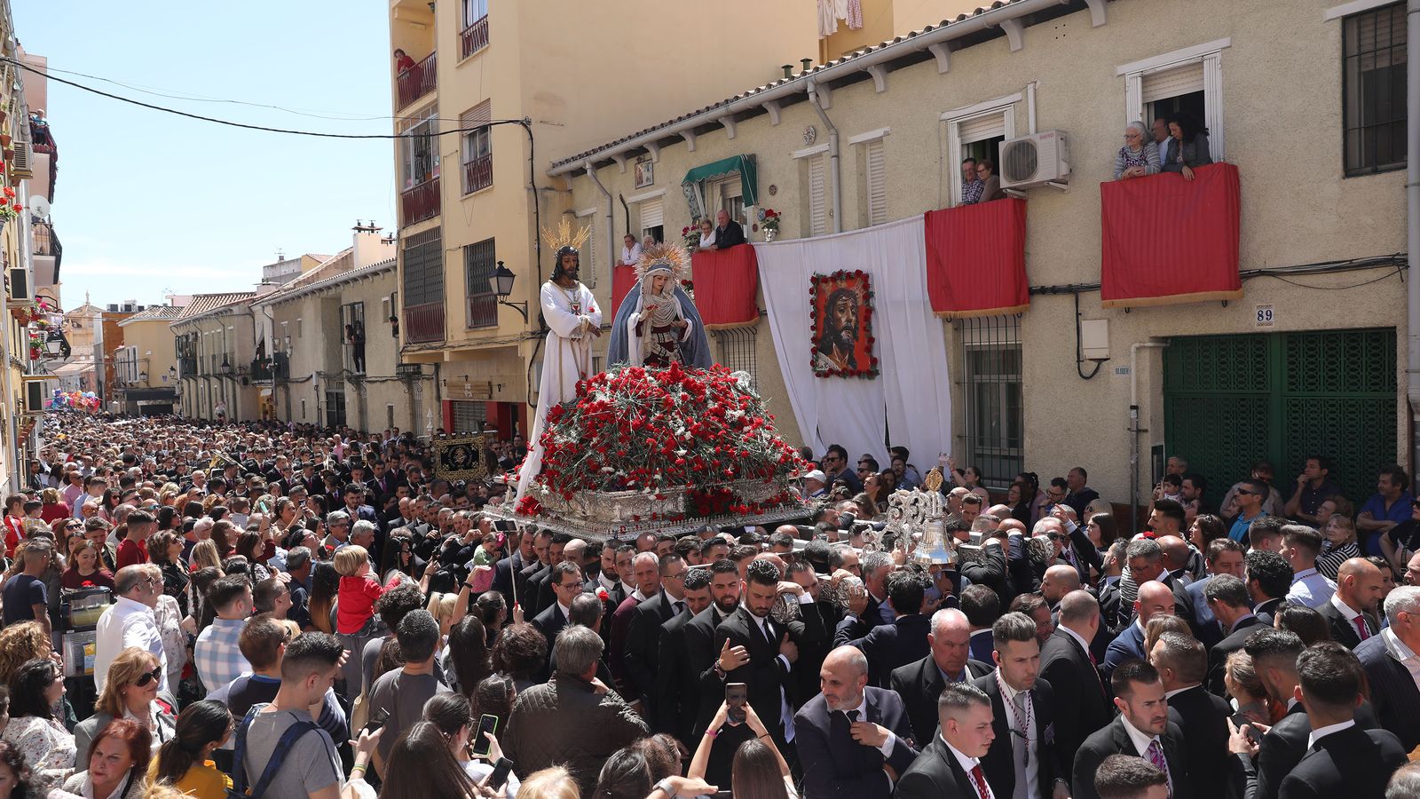 Las fotos del traslado del Cautivo
