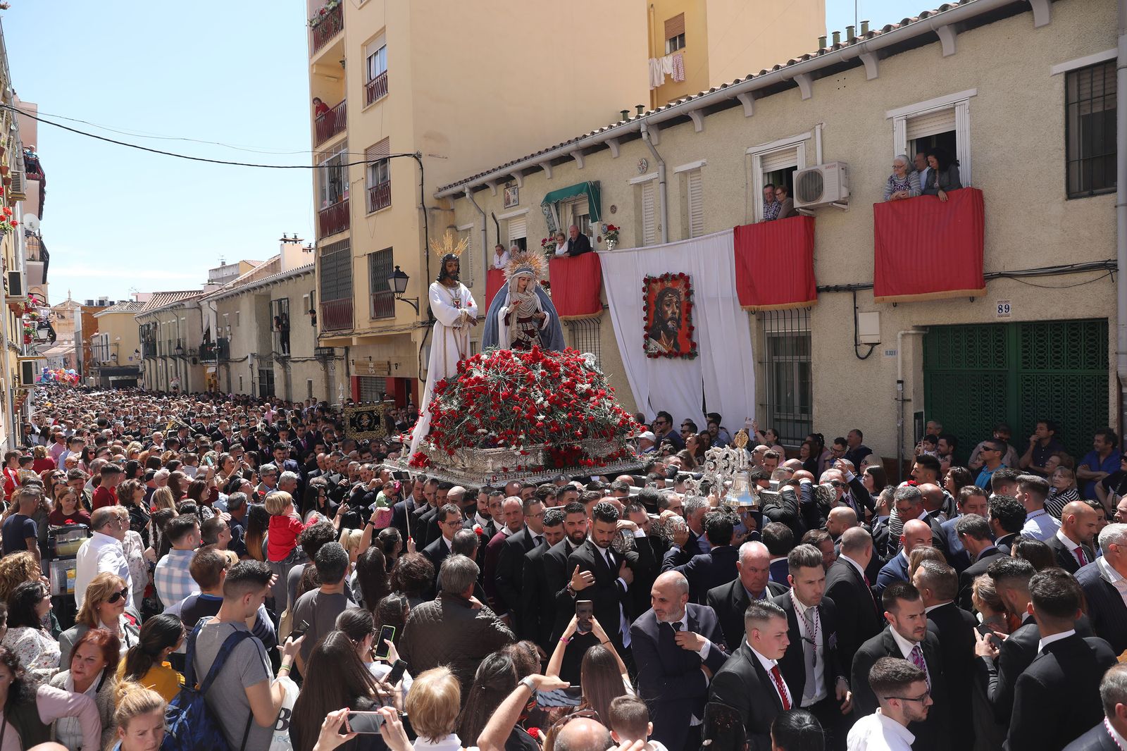 Las fotos del traslado del Cautivo