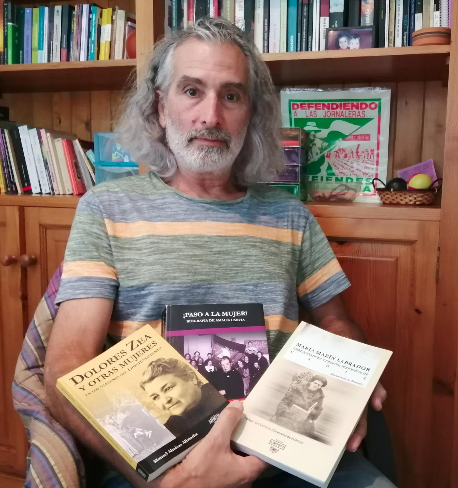 El historiador Manuel Almisas ha completado su trilogía sobre las librepensadoras de la provincia de Cádiz.