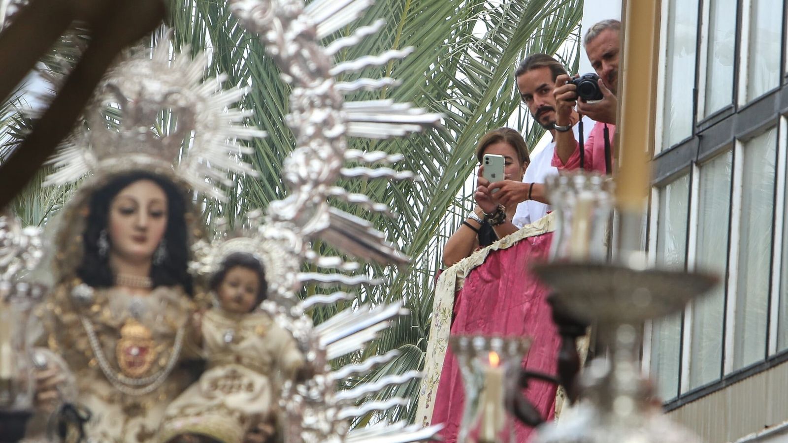 Imágenes de la procesión de la Virgen de las Mercedes en San Fernando