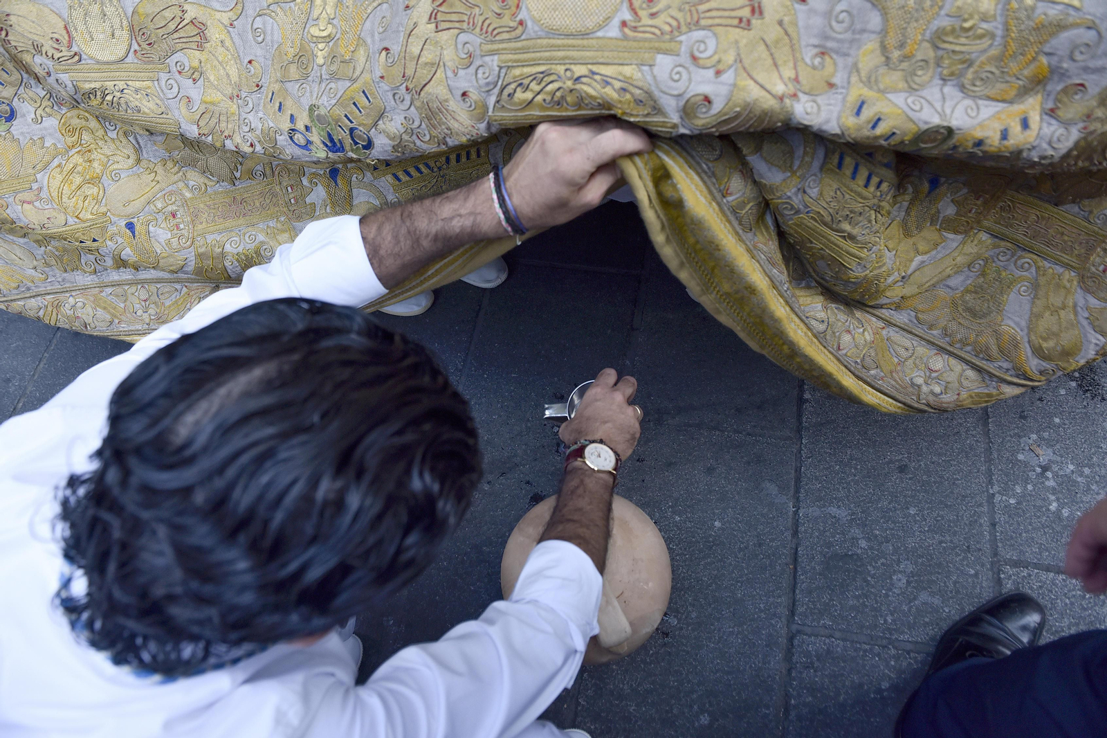 Las imágenes de la procesión de la Virgen de los Reyes