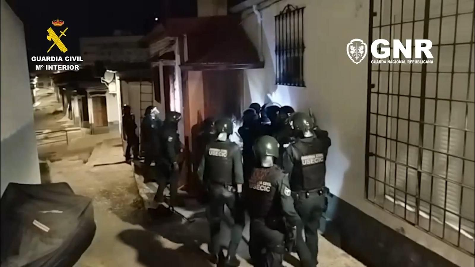 Operación de la Guardia Civil de Huelva contra la principal estructura narcologísitica de la península.