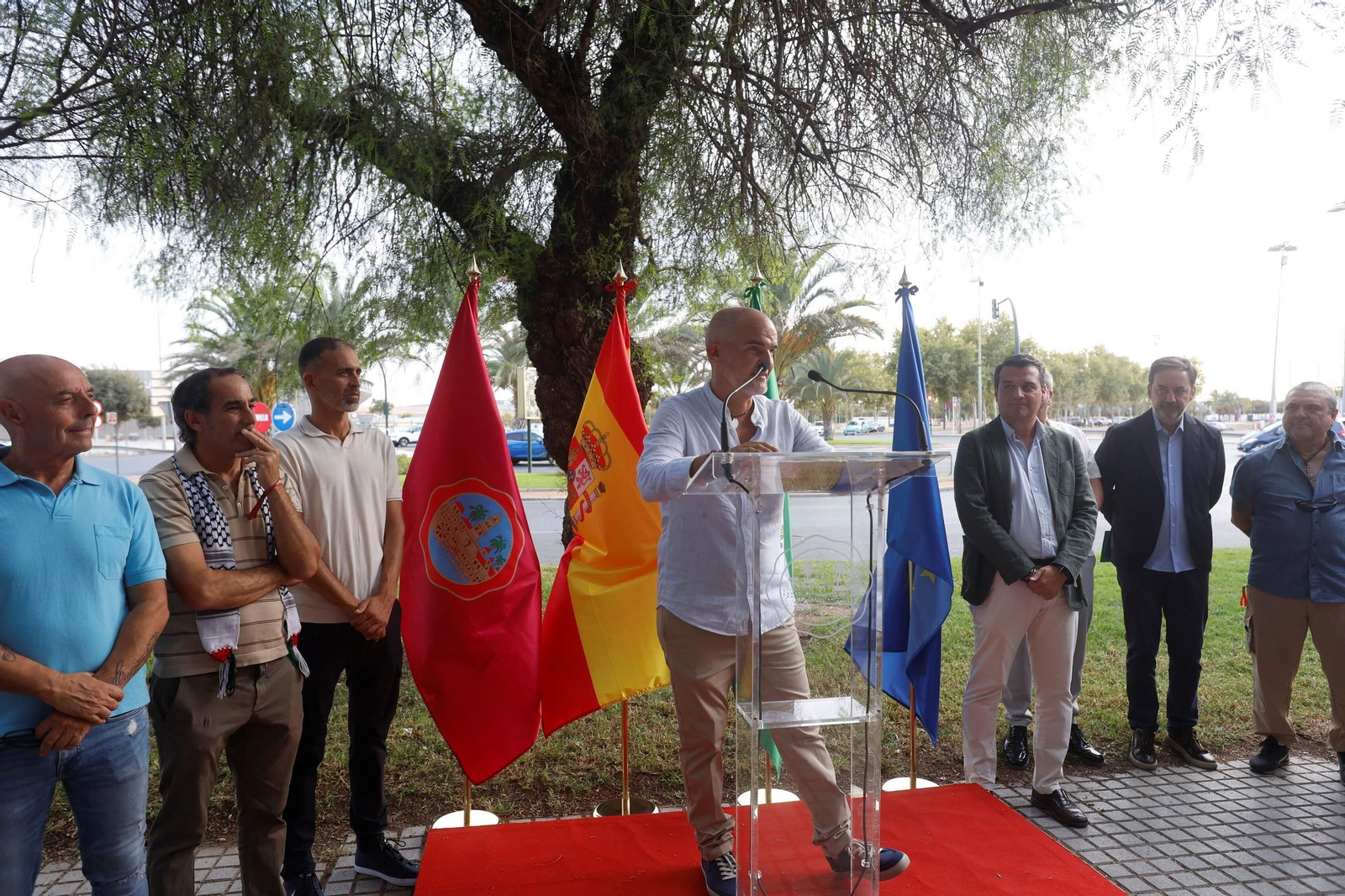 Las mejores imágenes del acto en homenaje a Juanín, leyenda del Córdoba CF