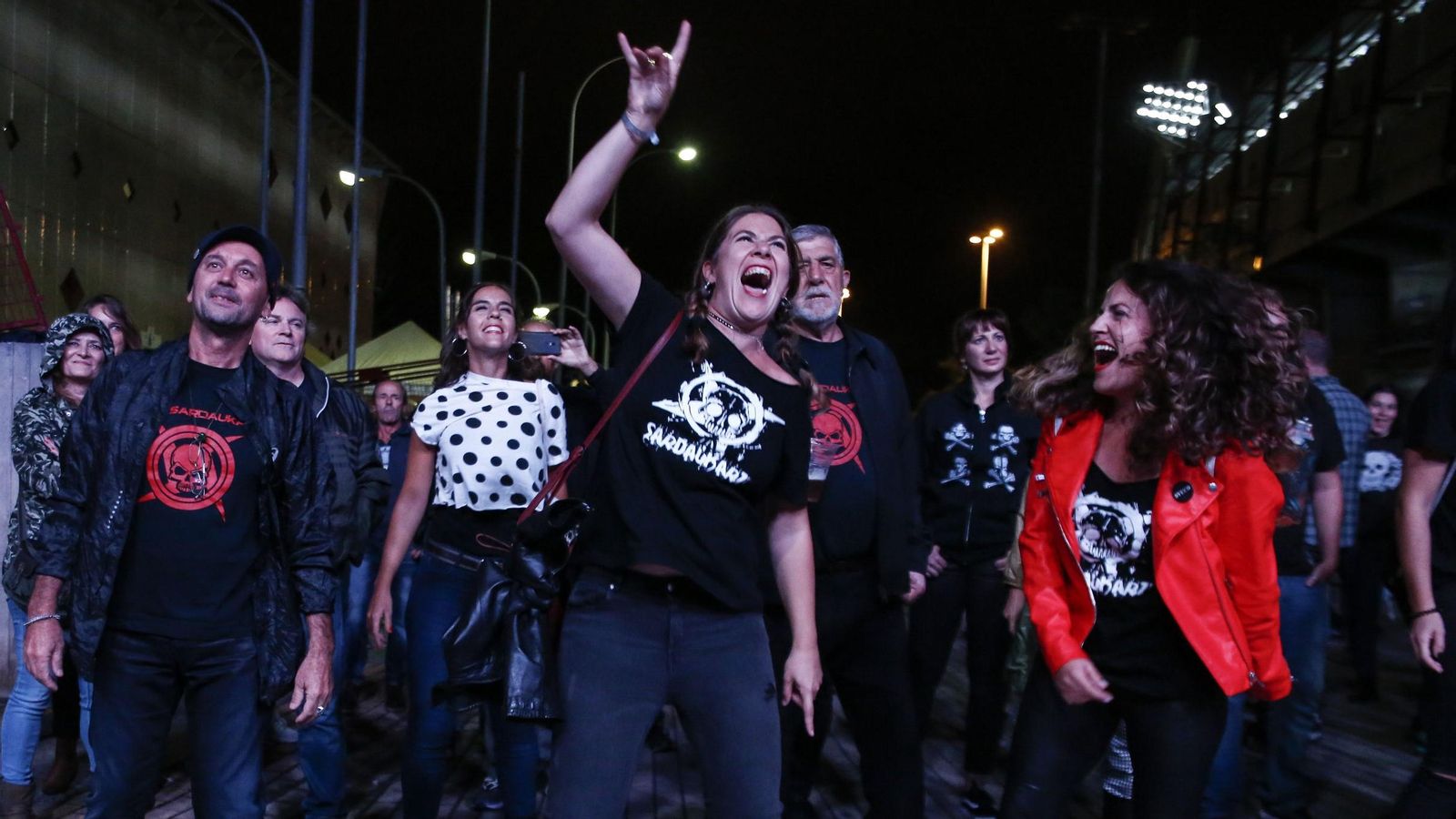 Granadinos disfrutando del Festival Zaidín Rock 2019.