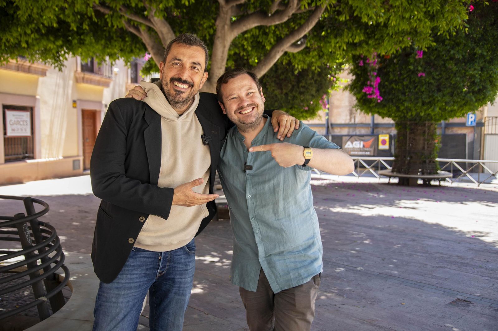 Las imágenes del rodaje del Corto Interferencias en Almería