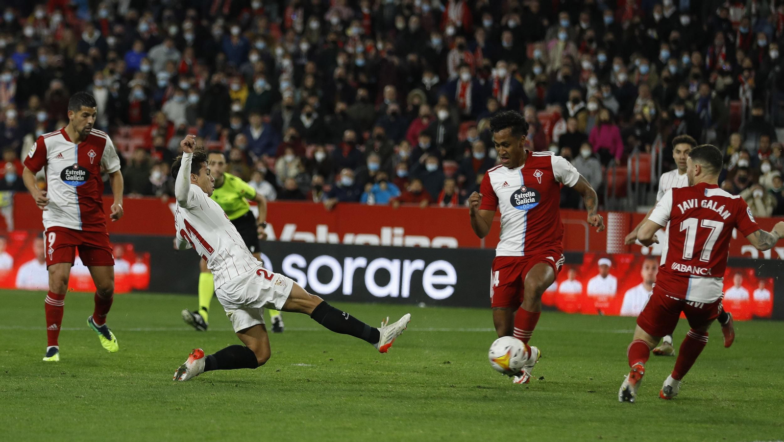 Las imágenes del Sevilla-Celta