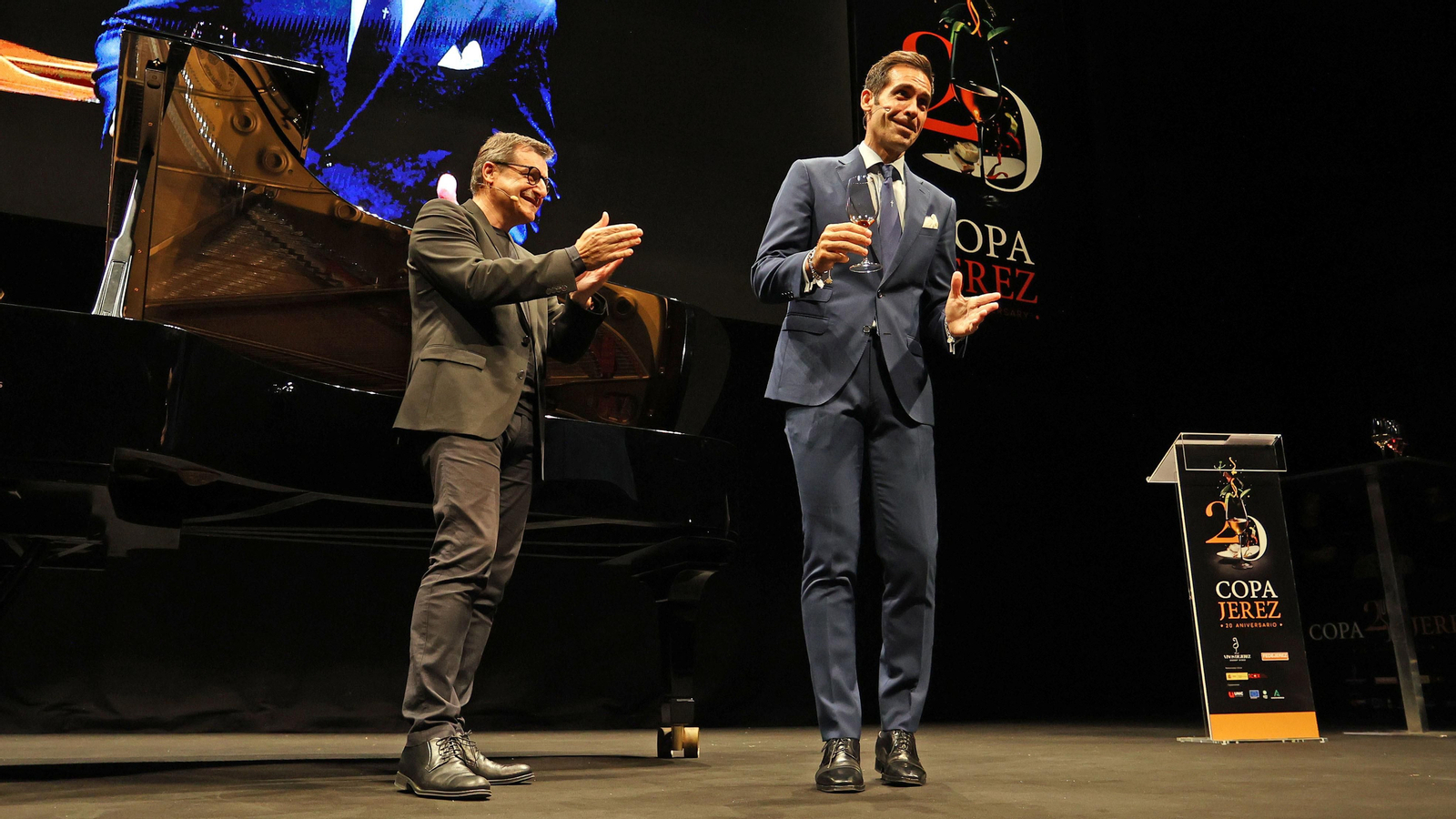 Ismael Jordi y Pitu Roca en Copa Jerez