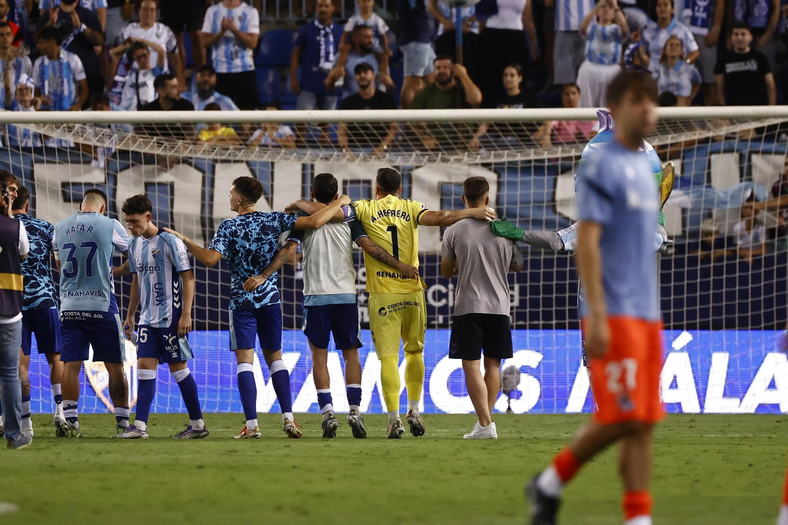 Las fotos del Málaga CF-Real Sociedad B