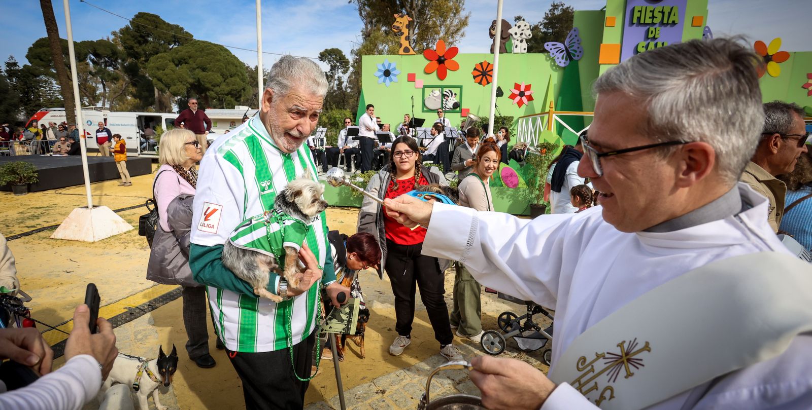 Fiesta de san Antón 2024 en Jerez