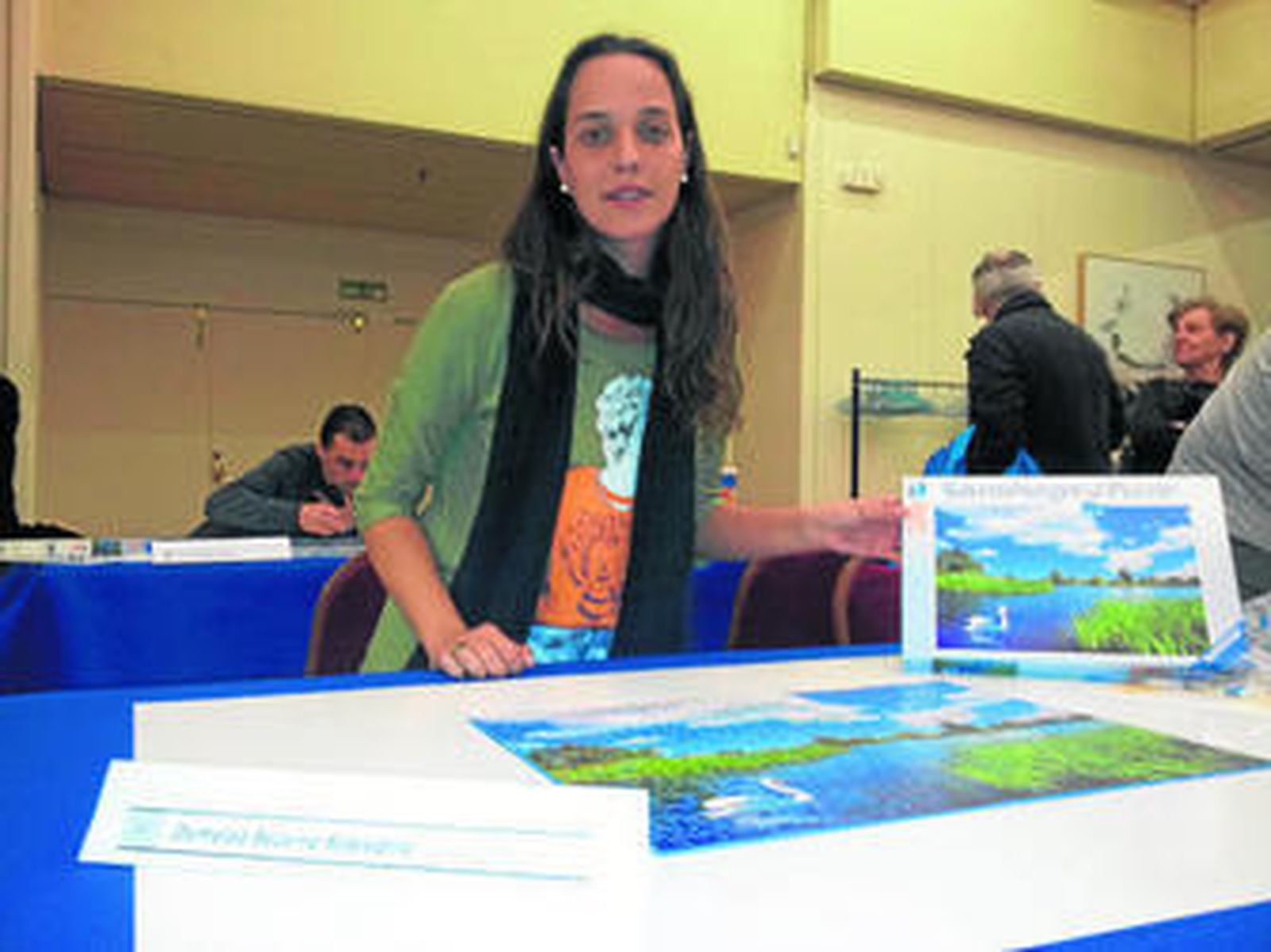 Imagen de Demelza Becerra en el campeonato nacional en Madrid en 2013.