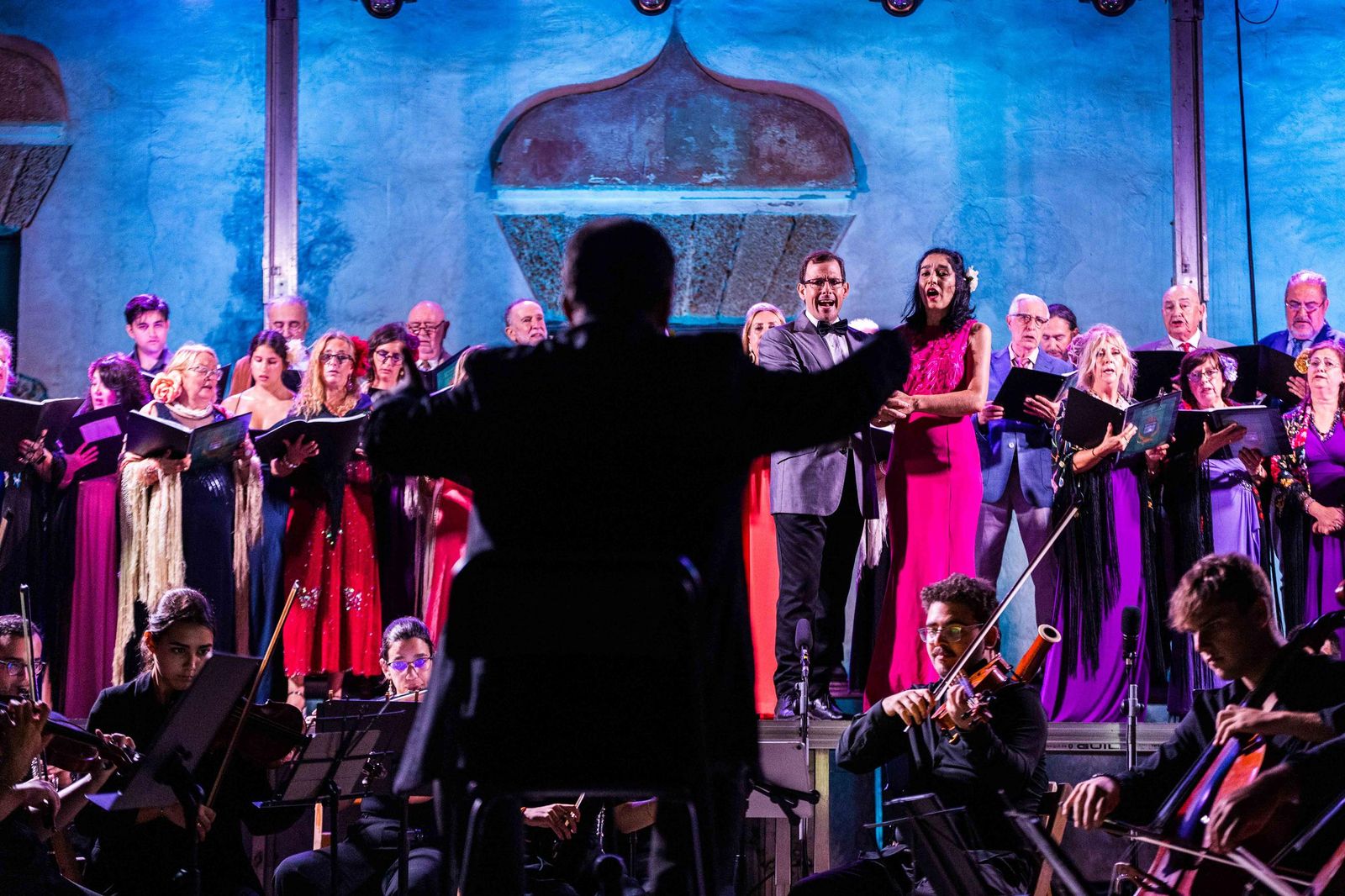 Zarzuela para cerrar las Noches del Castillo en San Fernando: las imágenes de una noche triunfal