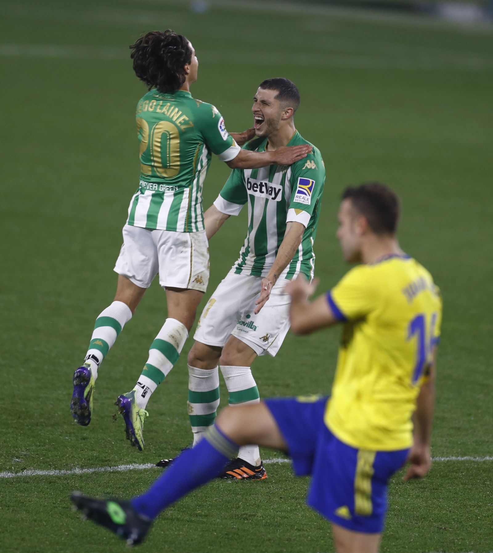 Las imágenes del Betis-Cadiz