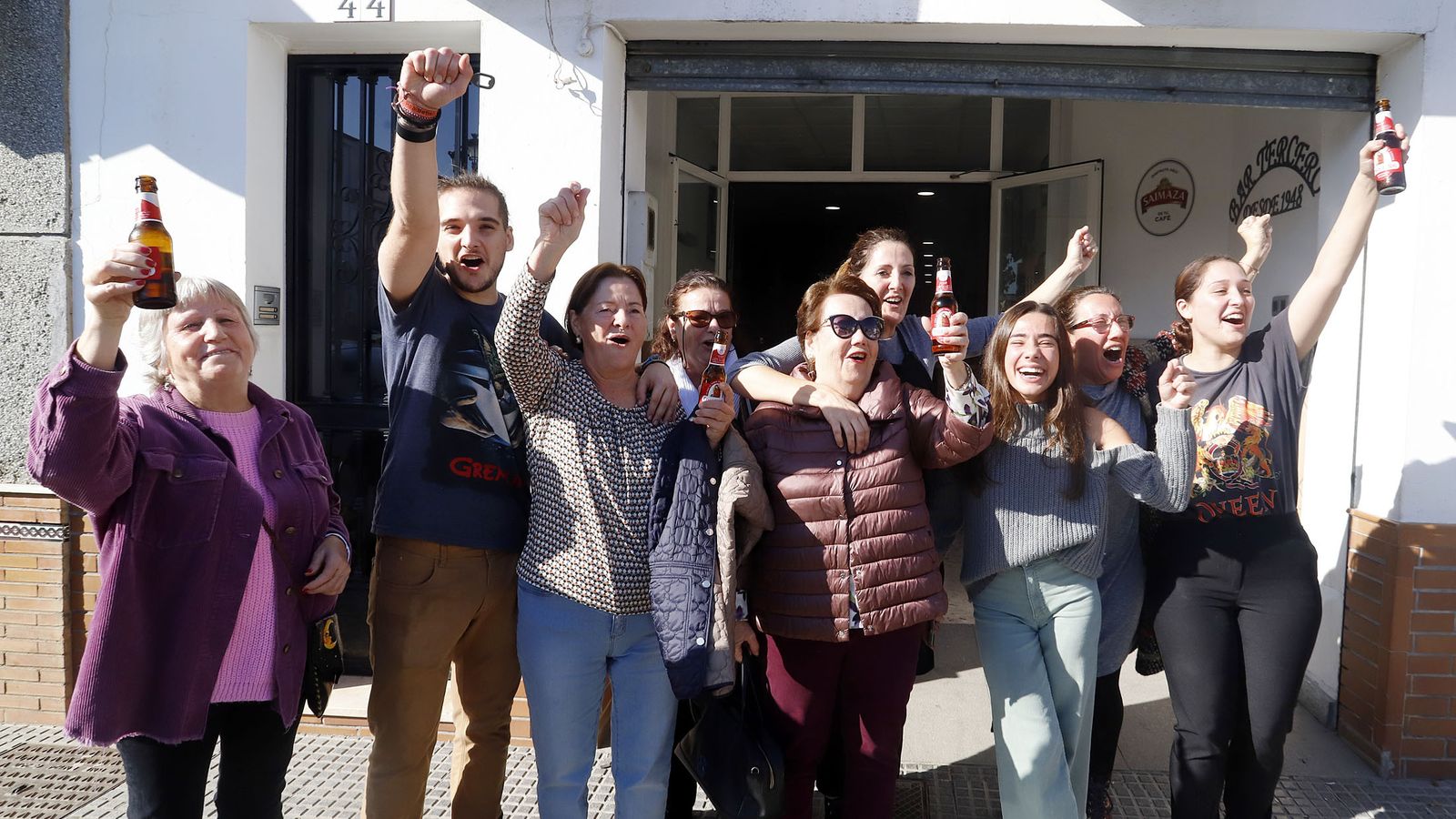 Las mejores imágenes del Gordo de la Lotería en Gibraleón