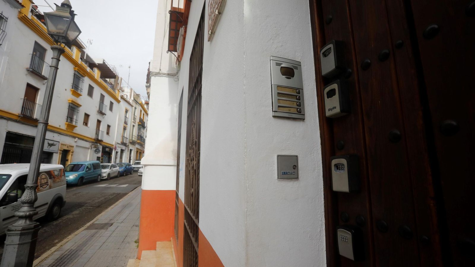 Apartamentos turísticos en la calle de la Feria de Córdoba.
