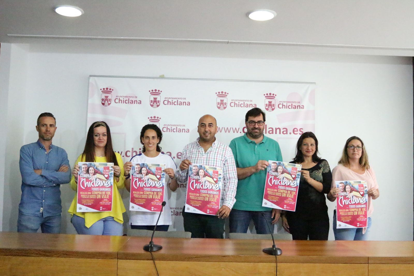 Acto de presentación de la campaña celebrado en el Consistorio.