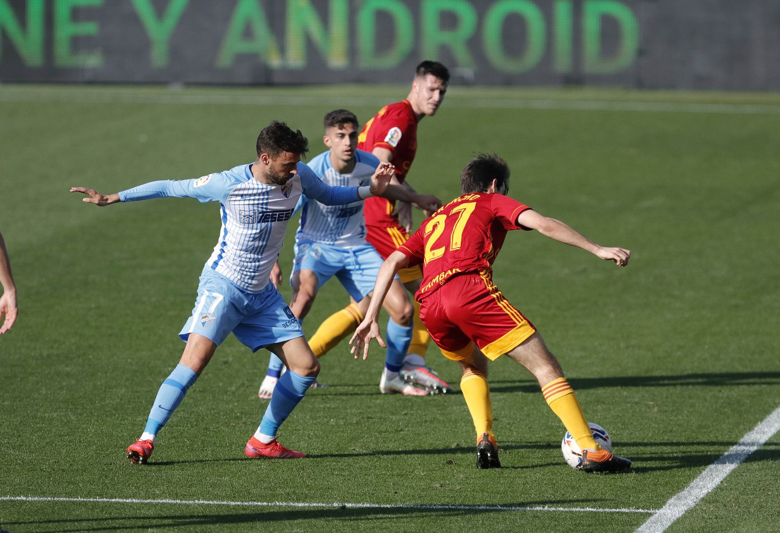 Las fotos del Málaga CF-Zaragoza