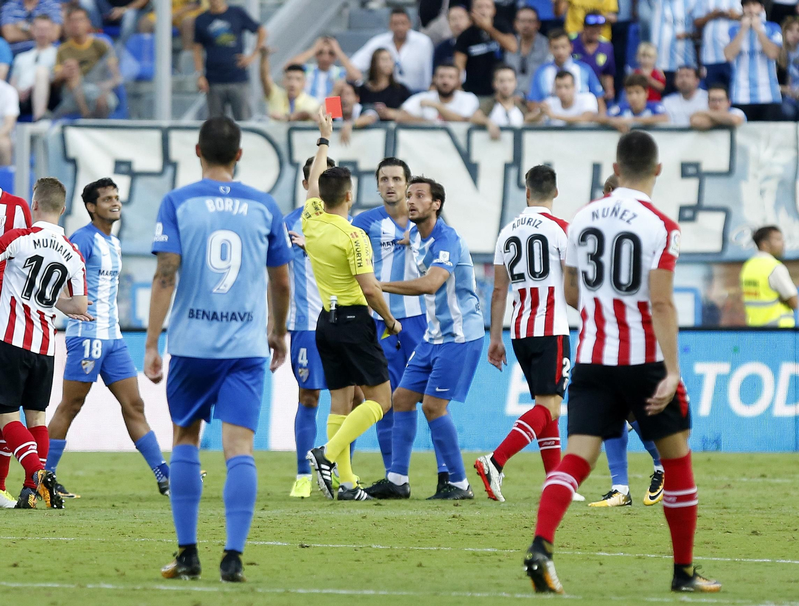 las imágenes del Málaga-Athletic de Bilbao