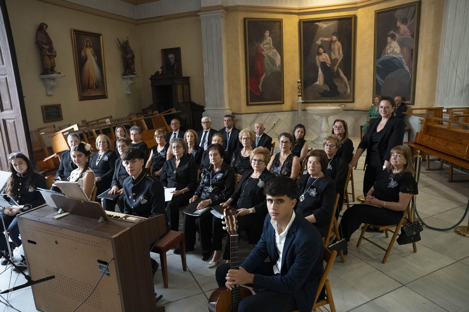 Las imágenes de la misa y procesión en Macael por las fiestas en honor a Nuestra Señora del Rosario