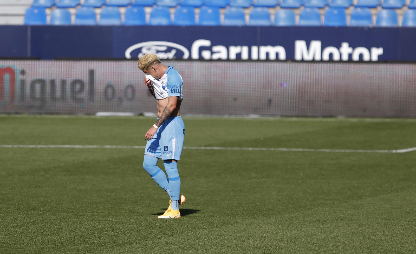 El Málaga CF-Granada, en fotos