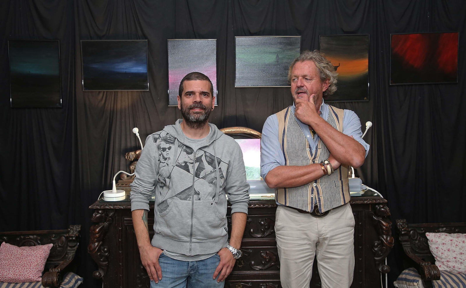 ' Primitivo',  la exposición de Óscar Hidalgo en imágenes