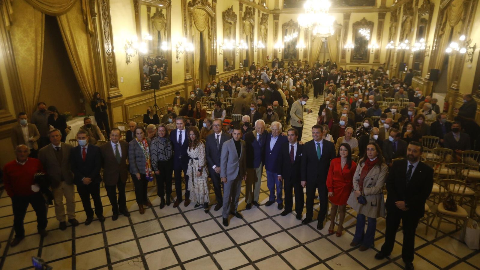 Asistentes a la gala.