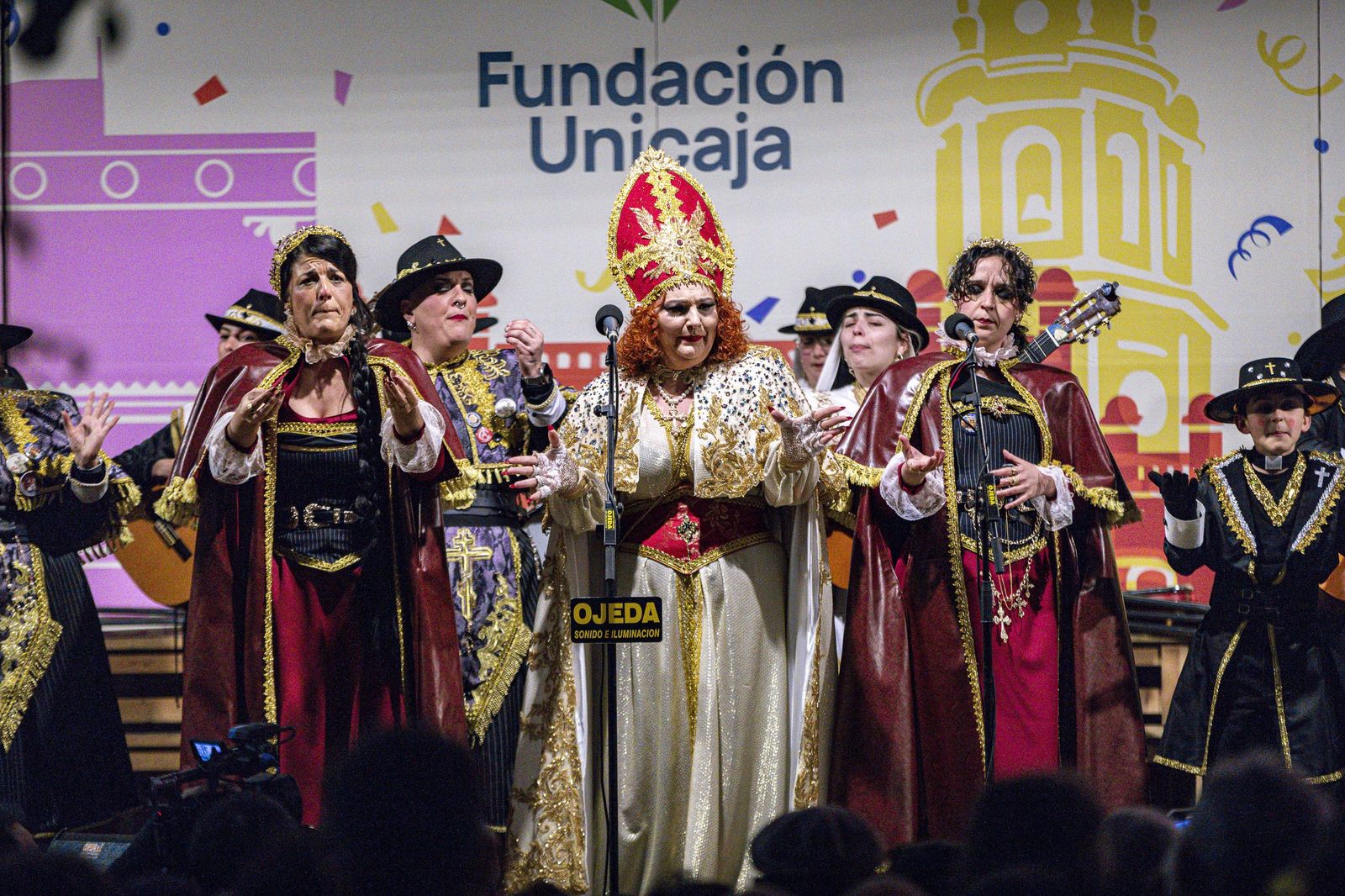 Las imágenes de la entrega de los premios del XLVII Concurso Fundación Unicaja Coplas del Carnaval Gaditano