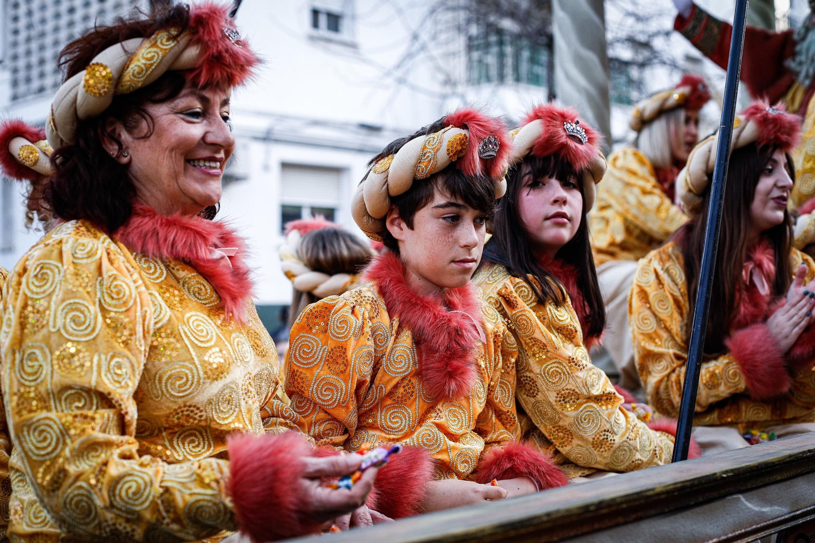 Las imágenes de la cabalgata de SS.MM. los Reyes Magos en Chiclana