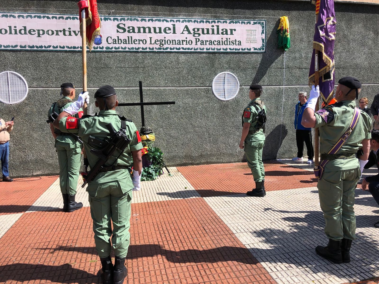 Homenaje a Samuel Aguilar en Los Barrios