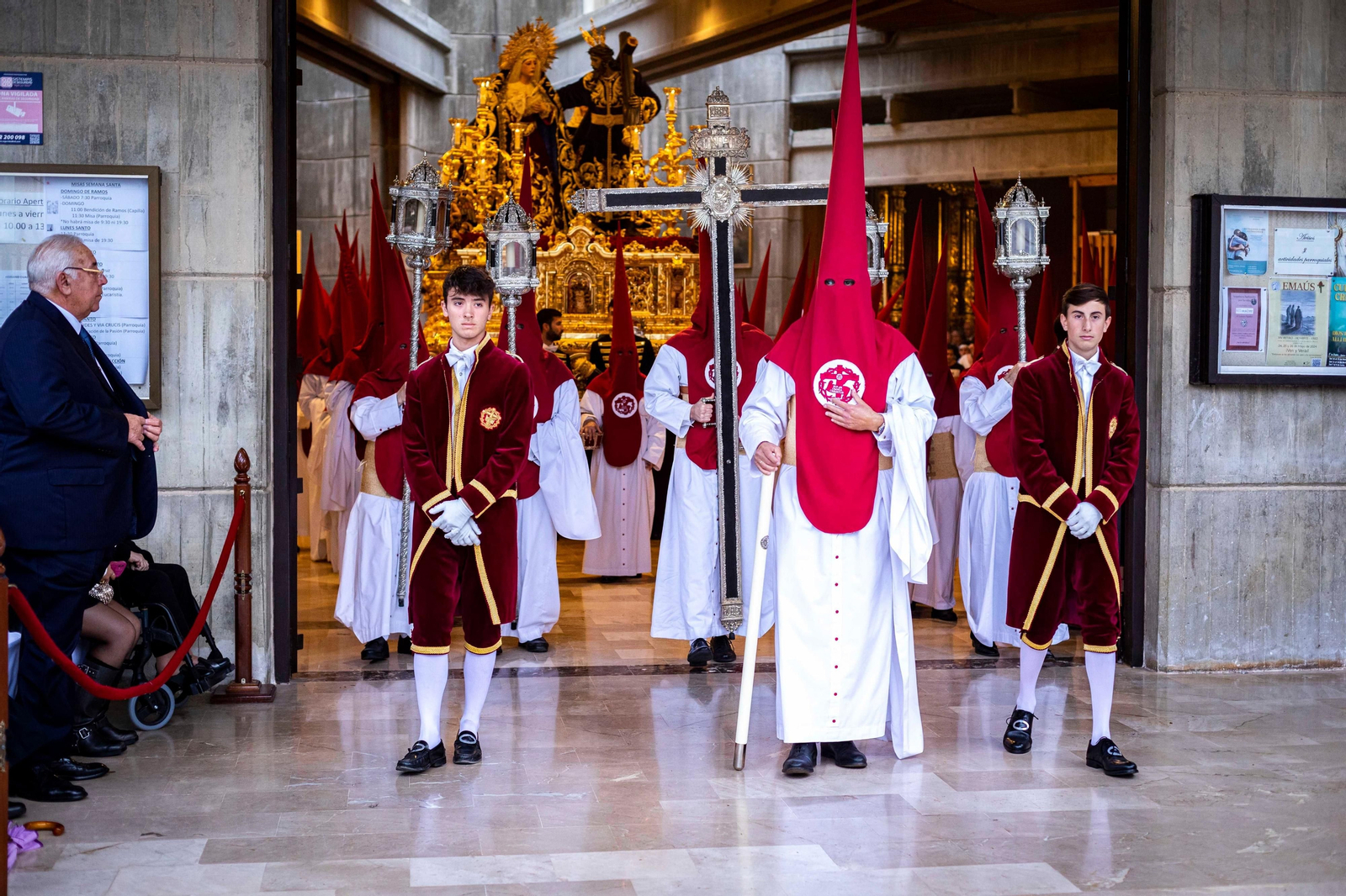 Las imágenes de la cofradía de Afligidos de la Semana Santa de San Fernando 2024