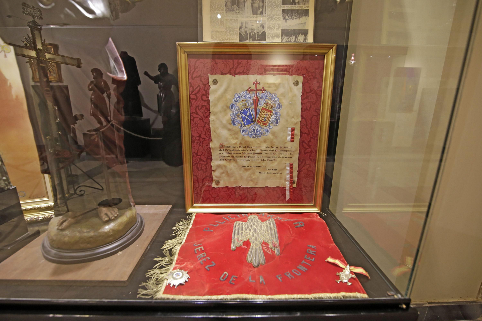 Inauguración de la exposición del Prendimiento en la sala De Profundis en los Claustros de Santo Domingo