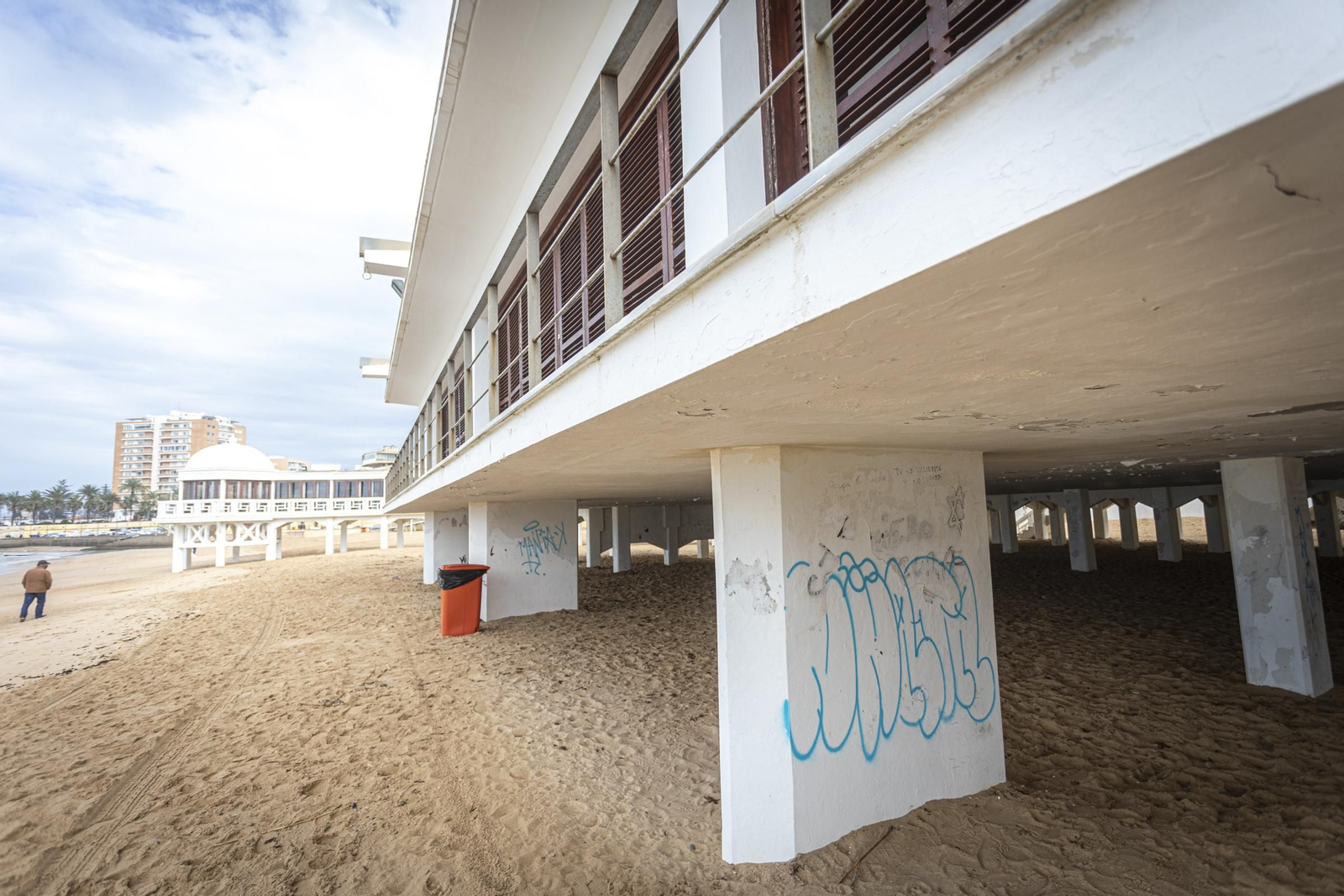 Mal estado del Balneario de la Palma