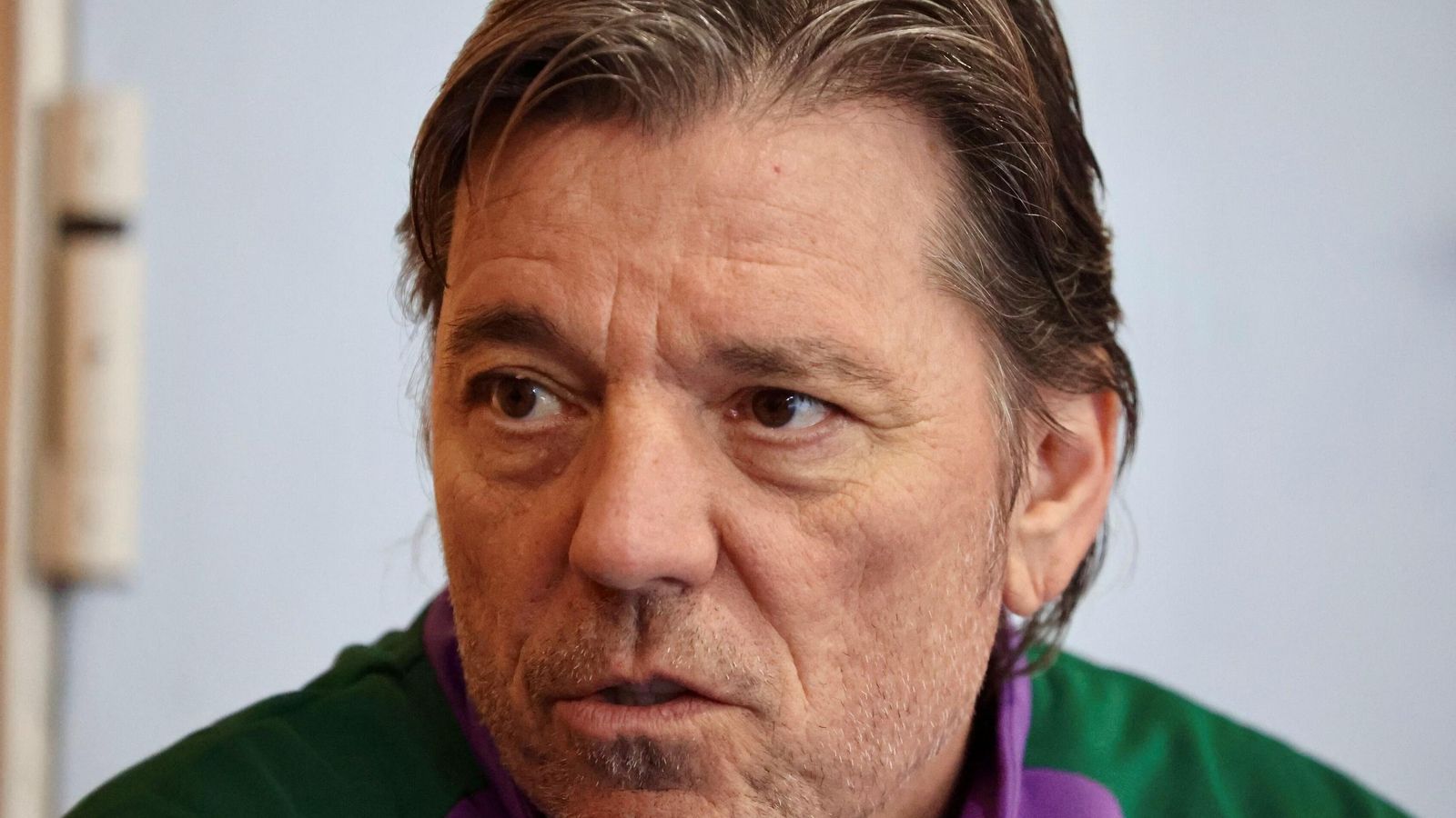 Gavrilovic, durante el reportaje.