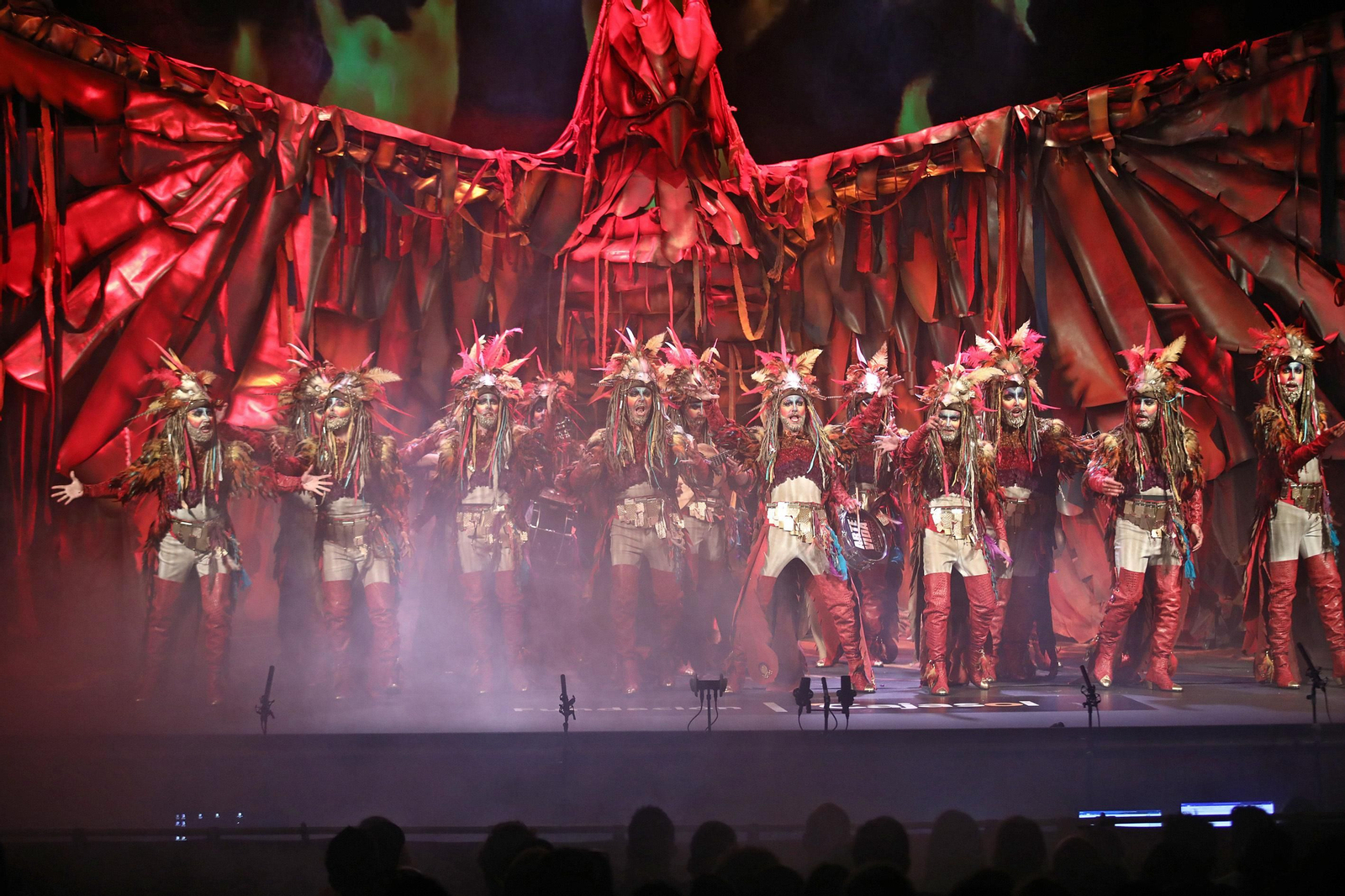 Comparsa 'Los renacidos'