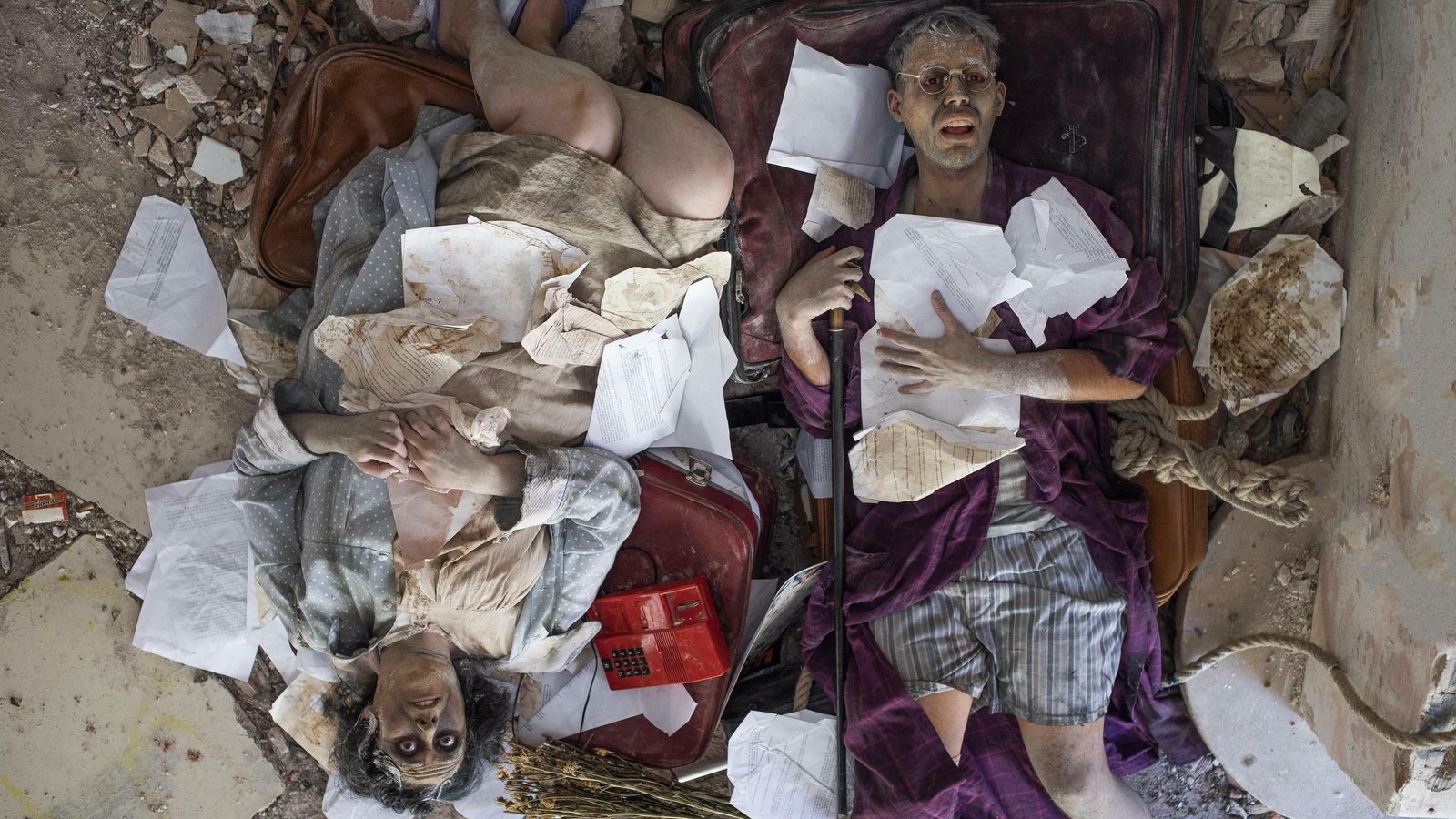 Alonso y Nieto, en una imagen promocional de 'Dolores'.