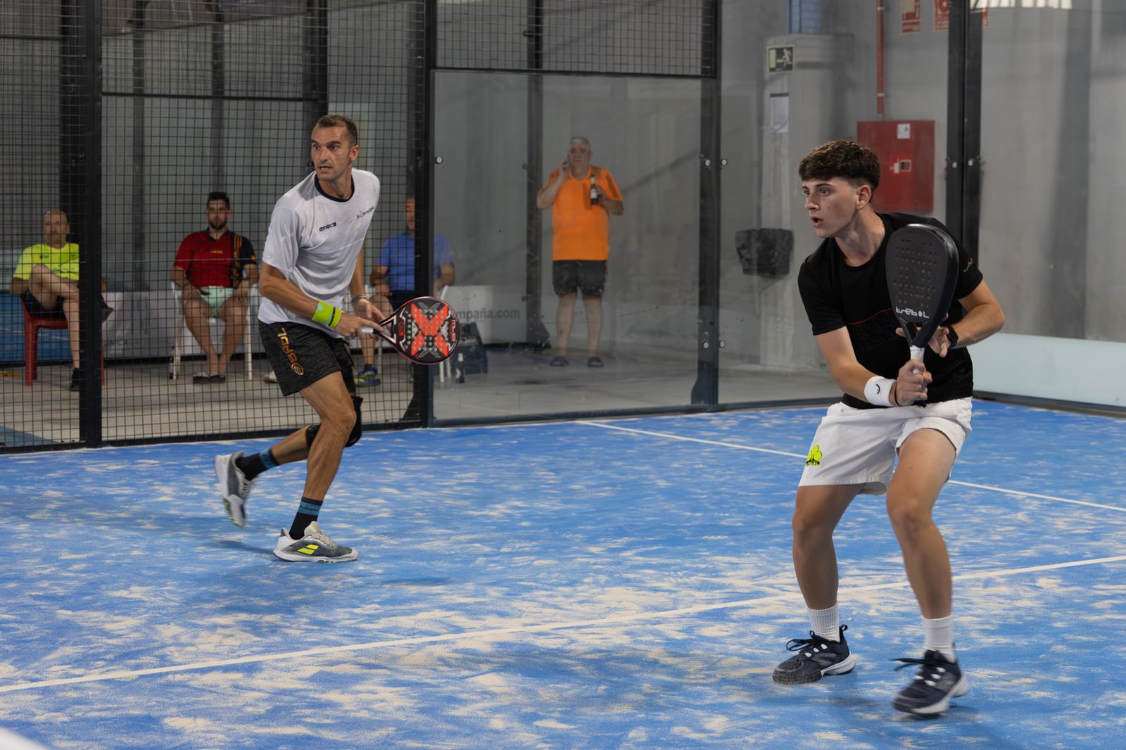 Las finales y la entrega de premios del Campeonato de Andalucía de pádel, en imágenes