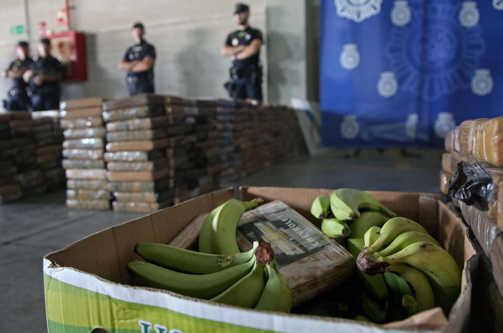 Fotos del mayor alijo de cocaína de la historia de España intervenido en Algeciras